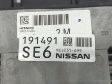 2019-2022 Nissan Altima PCM Engine Control Computer ECU ECM PCU OEM P/N:BED509-300 NEC040-635 Fits Fits 2019 2020 2021 2022 OEM Used Auto Parts