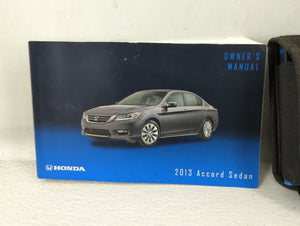 2013 Honda Accord Owners Manual Book Guide P/N:00X31-T2A-6001 OEM Used Auto Parts