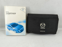 2010 Mazda 3 Owners Manual Book Guide P/N:9999-95-038C-10R4 OEM Used Auto Parts