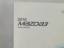 2010 Mazda 3 Owners Manual Book Guide P/N:9999-95-038C-10R4 OEM Used Auto Parts