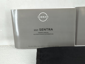 2021 Nissan Sentra Owners Manual Book Guide P/N:0M21EM 0B18U2 OEM Used Auto Parts
