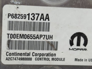 2014-2015 Mazda Cx-5 PCM Engine Control Computer ECU ECM PCU OEM P/N:P68259137AA Fits Fits 2014 2015 OEM Used Auto Parts