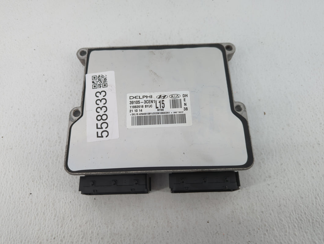 2015-2016 Hyundai Genesis PCM Engine Control Computer ECU ECM PCU OEM P/N:39105-3CEN1 39105-3CEN4 Fits Fits 2015 2016 2017 OEM Used Auto Parts