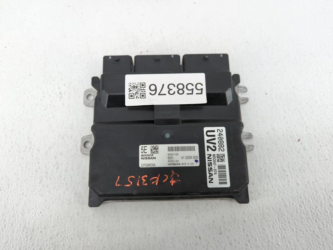 2022 Nissan Rogue PCM Engine Control Computer ECU ECM PCU OEM P/N:NEC047-074 Fits OEM Used Auto Parts