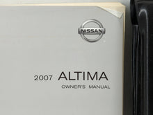 2007 Nissan Altima Owners Manual Book Guide P/N:OM7E-0L32U1 OEM Used Auto Parts