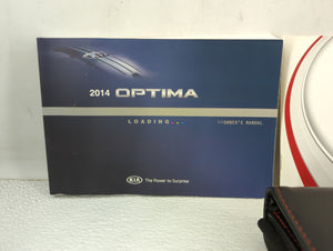 2014 Kia Optima Owners Manual Book Guide P/N:A4C0-EU42F OEM Used Auto Parts