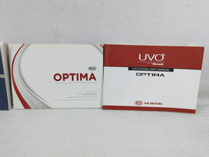 2014 Kia Optima Owners Manual Book Guide P/N:A4C0-EU42F OEM Used Auto Parts