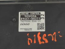 2013-2014 Toyota Sienna PCM Engine Control Computer ECU ECM PCU OEM P/N:8966-08371 Fits Fits 2013 2014 OEM Used Auto Parts