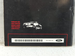 2007 Ford Mustang Owners Manual Book Guide P/N:7R3J-19A321-AA OEM Used Auto Parts