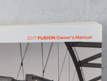 2017 Ford Fusion Owners Manual Book Guide P/N:HE5J19A321 AB OEM Used Auto Parts