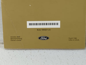 2006 Ford F-150 Owners Manual Book Guide P/N:6L3J-19A321-LA OEM Used Auto Parts