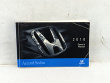 2010 Honda Accord Owners Manual Book Guide OEM Used Auto Parts