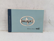 2005 Scion Tc Owners Manual Book Guide P/N:01999-21020 OEM Used Auto Parts