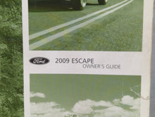 2009 Ford Escape Owners Manual Book Guide P/N:9L8J 19A321 AB OEM Used Auto Parts