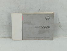 2008 Nissan Rogue Owners Manual Book Guide P/N:OM8E-0S35U0 OEM Used Auto Parts