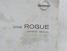 2008 Nissan Rogue Owners Manual Book Guide P/N:OM8E-0S35U0 OEM Used Auto Parts