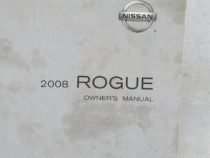 2008 Nissan Rogue Owners Manual Book Guide P/N:OM8E-0S35U0 OEM Used Auto Parts