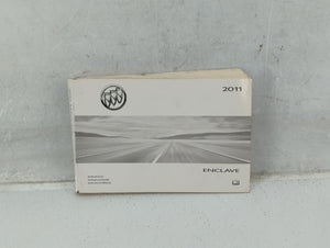 2011 Buick Enclave Owners Manual Book Guide P/N:20759680 B OEM Used Auto Parts