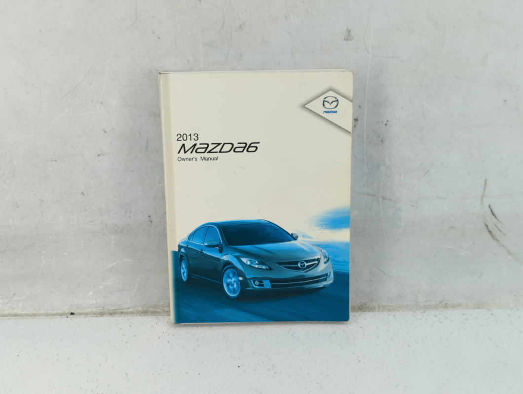 2013 Mazda 6 Owners Manual Book Guide P/N:9999-95-078C OEM Used Auto Parts