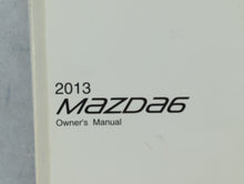 2013 Mazda 6 Owners Manual Book Guide P/N:9999-95-078C OEM Used Auto Parts