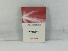 2008 Toyota Camry Owners Manual Book Guide P/N:01999-33760 OEM Used Auto Parts