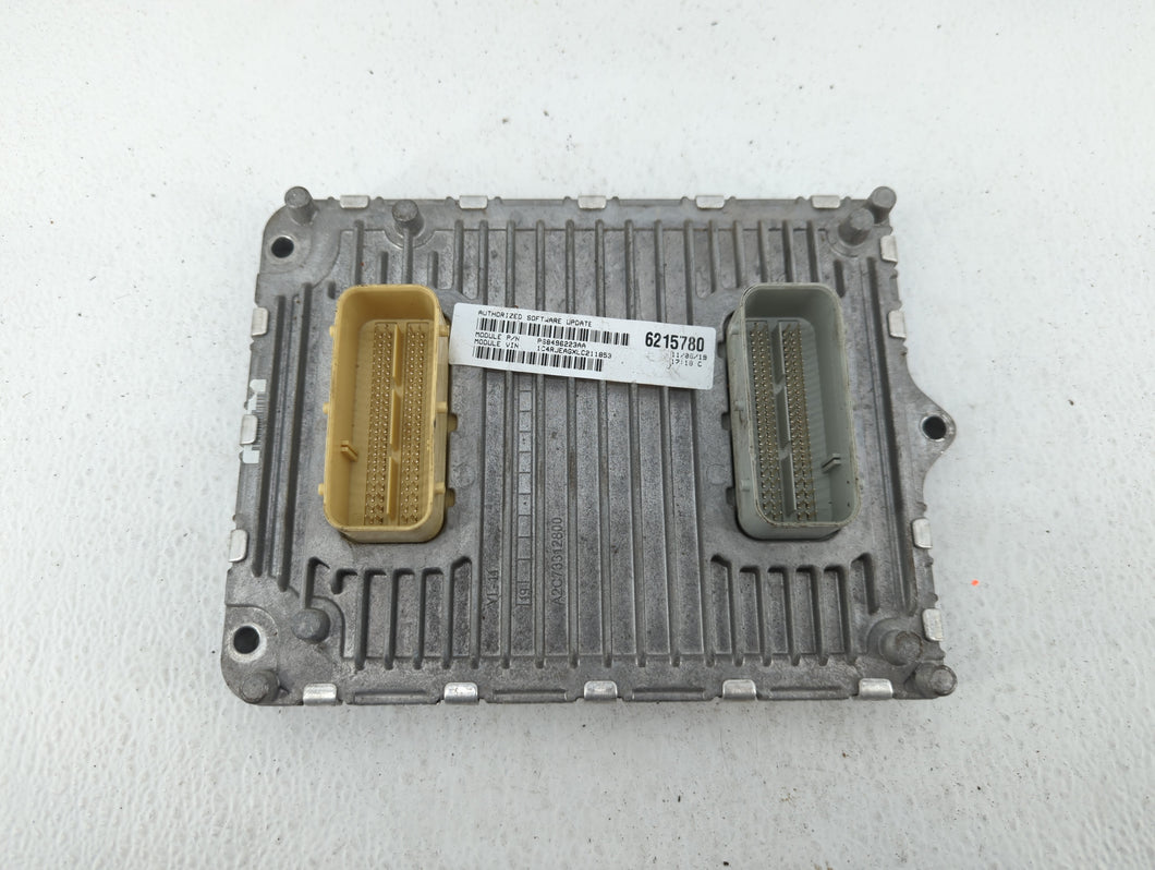 2020-2022 Jeep Grand Cherokee PCM Engine Control Computer ECU ECM PCU OEM P/N:P68496223AA Fits Fits 2020 2021 2022 OEM Used Auto Parts