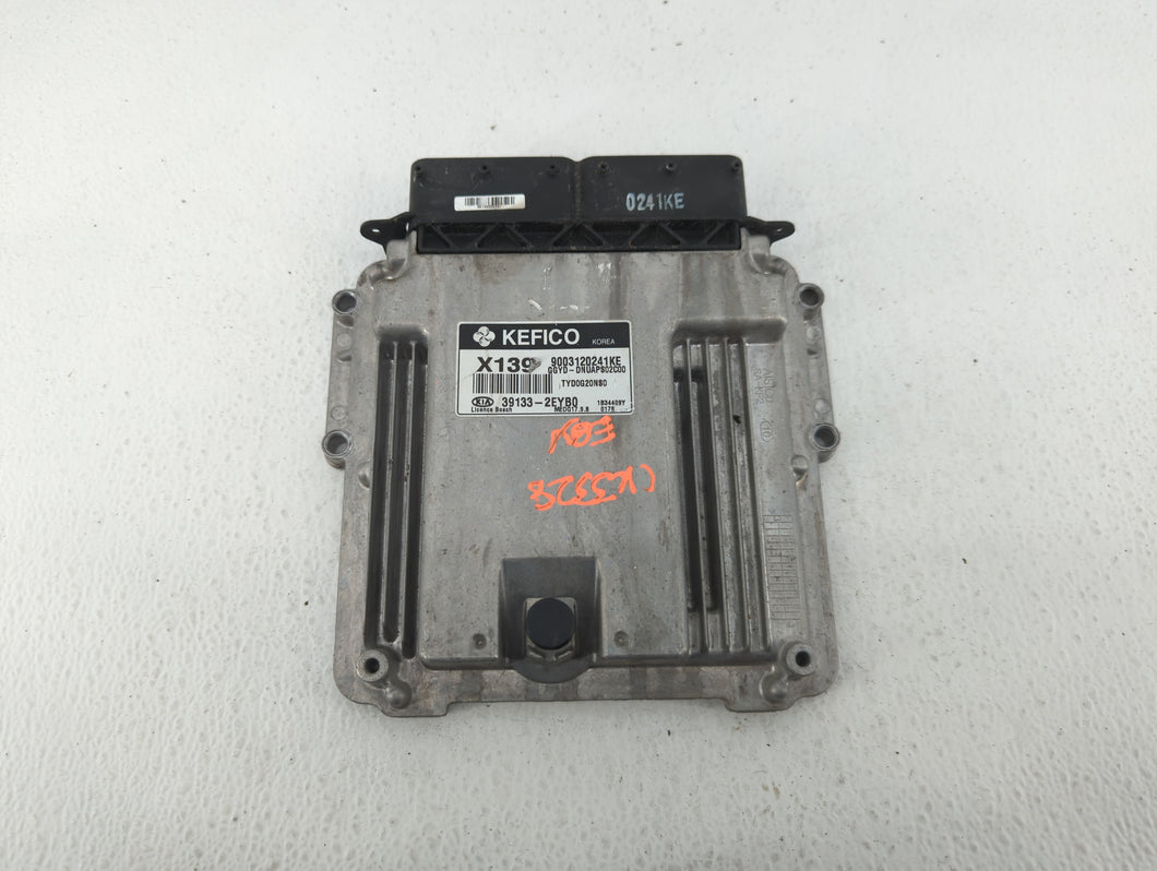 2014 Kia Forte PCM Engine Control Computer ECU ECM PCU OEM P/N:39133-2EYB0 Fits OEM Used Auto Parts