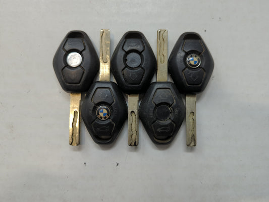 Lot of 5 Bmw Keyless Entry Remote Fob LX8 FZV MIXED PART NUMBERS - Oemusedautoparts1.com