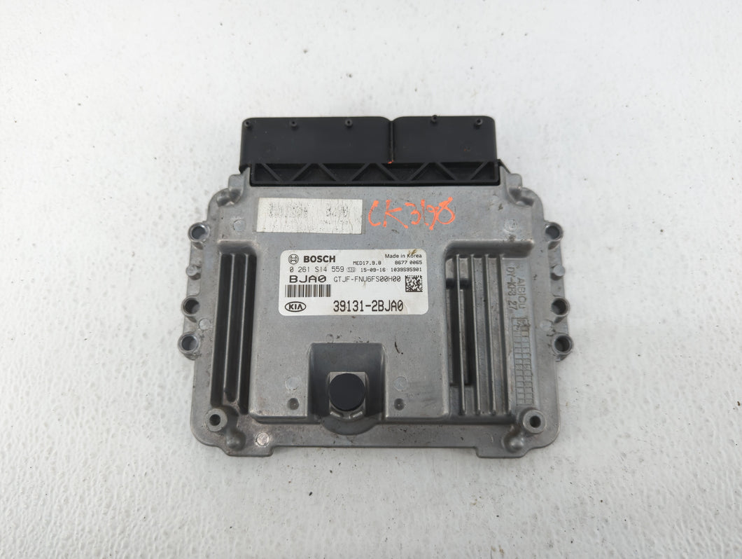 2016-2018 Kia Optima PCM Engine Control Computer ECU ECM PCU OEM P/N:39131-2BJA0 Fits Fits 2016 2017 2018 OEM Used Auto Parts