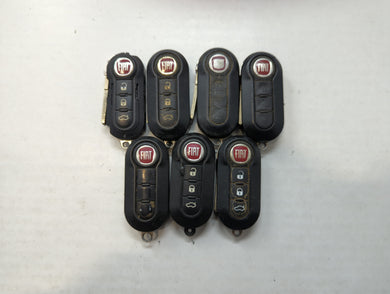 Lot of 7 Fiat Keyless Entry Remote Fob LTQFI2AM433TX | 2ADFTF12AM433TX