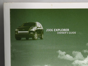 2006 Ford Explorer Owners Manual Book Guide P/N:6L2J 19A321 AA OEM Used Auto Parts