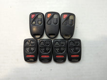 Lot of 7 Mazda Keyless Entry Remote Fob MIXED FCC IDS MIXED PART NUMBERS