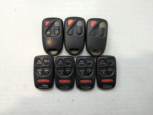 Lot of 7 Mazda Keyless Entry Remote Fob MIXED FCC IDS MIXED PART NUMBERS