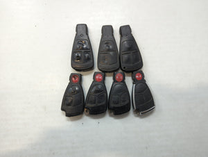 Lot of 7 Mercedes-Benz Keyless Entry Remote Fob MIXED FCC IDS MIXED PART