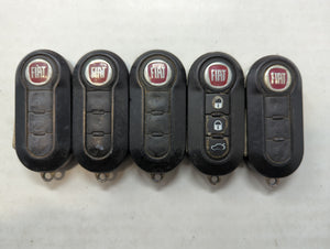 Lot of 5 Fiat Keyless Entry Remote Fob LTQFI2AM433TX | 2ADFTF12AM433TX