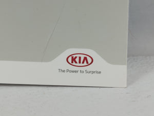 2016 Kia Sedona Owners Manual Book Guide P/N:GA90 EU59E OEM Used Auto Parts