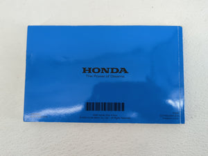 2006 Honda Civic Owners Manual Book Guide P/N:00X31-SNA-6013 OEM Used Auto Parts
