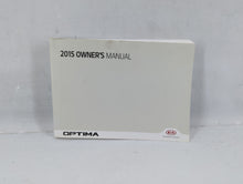 2015 Kia Optima Owners Manual Book Guide P/N:F2T0-EU52G OEM Used Auto Parts