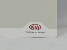 2015 Kia Optima Owners Manual Book Guide P/N:F2T0-EU52G OEM Used Auto Parts