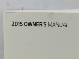 2015 Kia Optima Owners Manual Book Guide P/N:F2T0-EU52G OEM Used Auto Parts