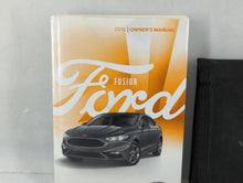 2018 Ford Fusion Owners Manual Book Guide P/N:JE5J 19A321 AB OEM Used Auto Parts