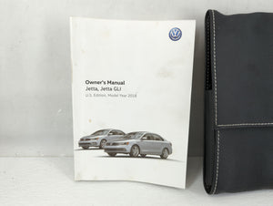 2018 Volkswagen Jetta Owners Manual Book Guide OEM Used Auto Parts