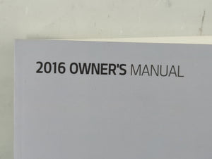 2016 Kia Optima Owners Manual Book Guide P/N:GDG-EU5OA OEM Used Auto Parts