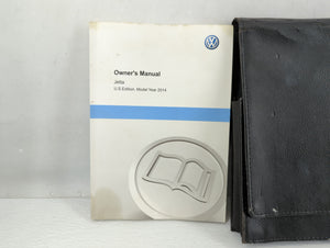 2014 Volkswagen Jetta Owners Manual Book Guide OEM Used Auto Parts