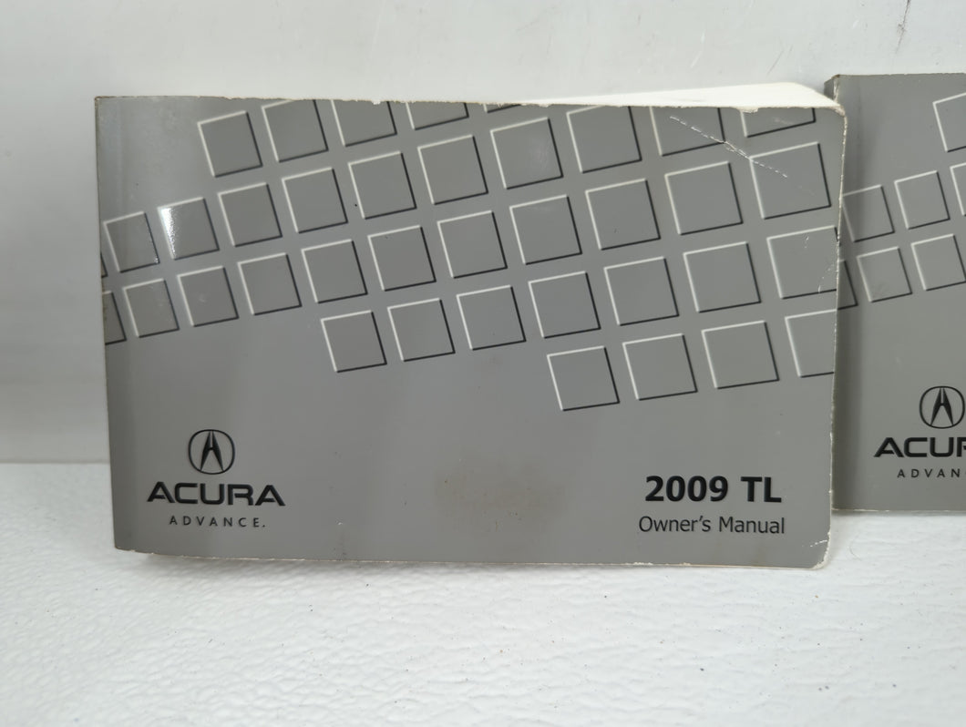 2009 Acura Tl Owners Manual Book Guide P/N:31TK4600 00X31-TK4-6001 OEM Used Auto Parts