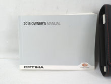 2015 Kia Optima Owners Manual Book Guide P/N:F4C0-EUN4NF OEM Used Auto Parts