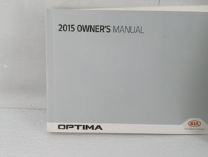 2015 Kia Optima Owners Manual Book Guide P/N:F4C0-EUN4NF OEM Used Auto Parts