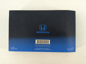 2011 Honda Odyssey Owners Manual Book Guide P/N:00X31-TK8-6020 31TK8602 OEM Used Auto Parts