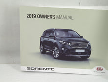 2019 Kia Sorento Owners Manual Book Guide P/N:KXG5-EU96I OEM Used Auto Parts