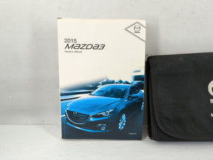 2015 Mazda 3 Owners Manual Book Guide P/N:9999-95-038C-15 OEM Used Auto Parts